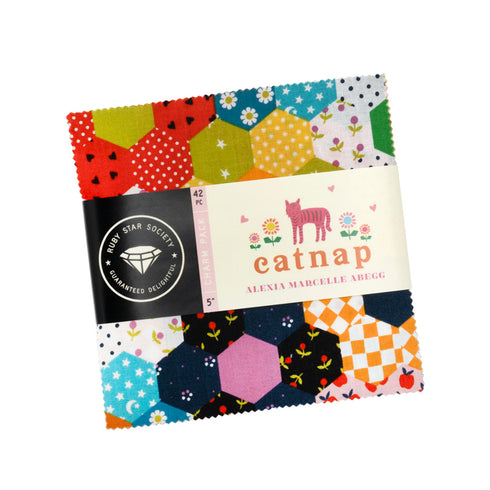 PREORDER Catnap Ruby Star Society - Charm Pack